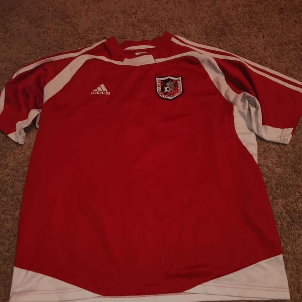Adidas Piscataway Soccer Club Jersey #9 Carr Size Large